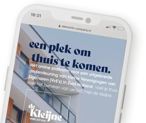 Iphone de kleijne vve beheer